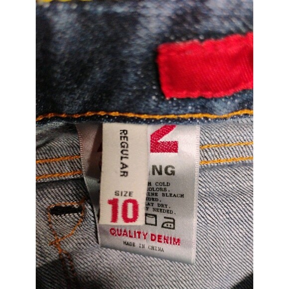 X2 Low Rise Boot Cut Slim W10 Regular Embroidered Pockets - Picture 4 of 15